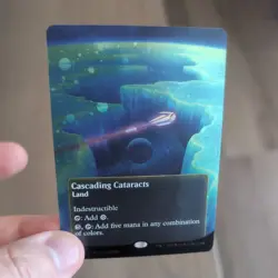 Cascading Cataracts - EOE - 0140 -NM Galaxy Foil - MTG - Ships now! - Image 3