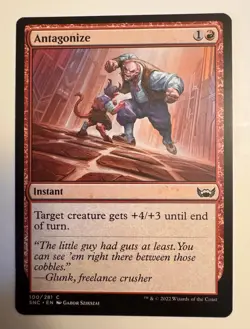 Antagonize (100) Streets of New Capenna SNC MTG Magic - Image 1