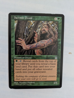 Hermit Druid Stronghold MTG LP Free shipping with tracking - Image 1