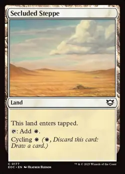 MTG Secluded Steppe ** Edge of Eternities Commander ** English - Image 1