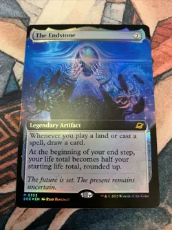 The Endstone - NM Foil Extended Art Mythic - Edge of Eternities - MTG - Image 1