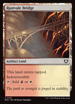 MTG Rustvale Bridge ** Edge of Eternities Commander ** English - Image 1