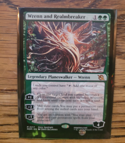 MTG English Wrenn and Realmbreaker NM Promo Pack: March of the Machine - Image 1