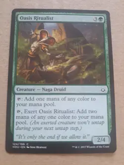 Oasis Ritualist Hour of Devastation - MTG 124 - Image 1