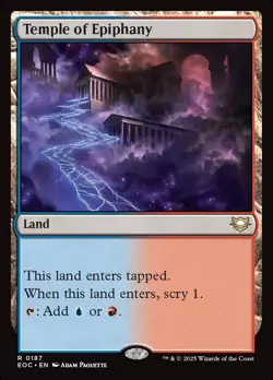 MTG Temple of Epiphany ** Edge of Eternities Commander ** English - Image 1