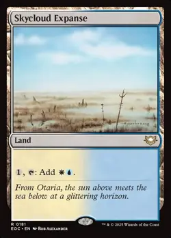MTG Skycloud Expanse ** Edge of Eternities Commander ** English - Image 1