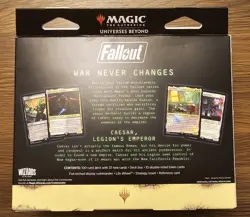 Magic The Gathering MTG Universes Beyond Fallout Commander Deck Hail Caesar NEW - Image 2