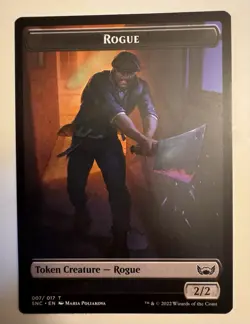 Rogue Token Creature (007) Streets Of New Capenna SNC MTG Magic The Gathering - Image 1