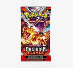 Pokemon Obsidian Flames Single Booster Pack - Image 1