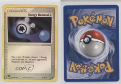 Energy Removal 2 Pokemon EX Ruby & Sapphire #80 2003 0o69 - Image 3