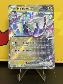 Pokemon TCG Miraidon ex 122/162 Temporal Forces New Near Mint - Image 1