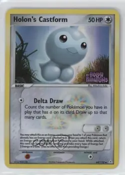 Holon's Castform Reverse Foil Pokemon EX Holon Phantoms #44 2006 10cj - Image 1