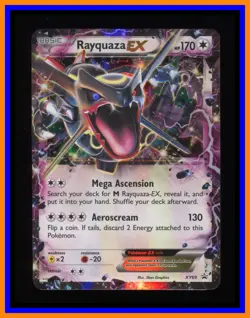 Rayquaza EX - XY69 - Black Star Promo - Pokemon Card - Image 1