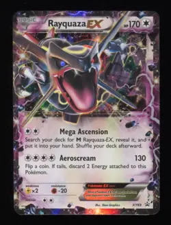Rayquaza EX - XY69 - Black Star Promo - Pokemon Card - Image 4