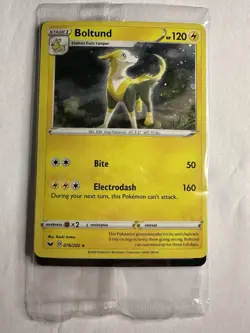 Pokemon TCG - Boltund 076/202 Cosmos Holo NM Sealed Promo - Image 1