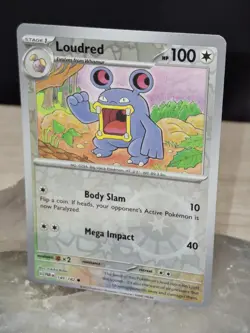 Loudred 149/182 SV04 Paradox Rift Reverse Holo Pokemon NM M - Image 1