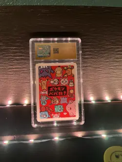 CGC Pristine 10 Squirtle Old Maid 2019 Japanese Pokemon Playing Cards - Image 4