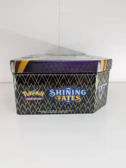Shining Fates Pokemon Storage Tin: Boltund with Cramorant and Eldegoss (Empty) - Image 3