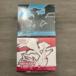 Pokemon Center Exclusive ETB Black Bolt and White Flare Bundle BRAND NEW SEALED - Image 5