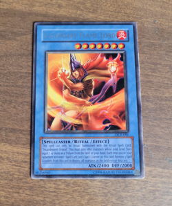 YuGiOh Legendary Flame Lord DCR-081 Dark Crisis - Image 1