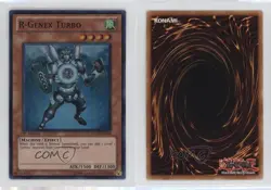 R-Genex Turbo 1st Ed. YuGiOh Hidden Arsenal 3 #HA03-EN014 2010 gl9 - Image 3