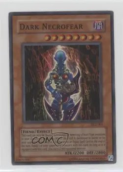SR - Dark Necrofear YuGiOh Duelist League Series 2 #DL2-002 2003 1q9 - Image 1