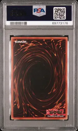Yugioh! WAVY Gaia The Fierce Knight LOB 1st Edition PSA 10 - Image 3