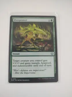 MTG Overprotect 0185 Bloomburrow Card in M/Nm Condition - Image 1
