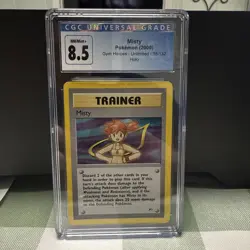 Pokemon Misty Card Gym Heroes Holo Rare Trainer Set 18/132 Unlimited - Image 1