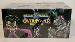 1996 DC Overpower Card Game Starter Decks Factory Sealed Box 12 Decks Fleer NOS - Image 2