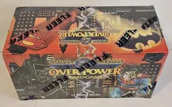1996 DC Overpower Card Game Starter Decks Factory Sealed Box 12 Decks Fleer NOS - Image 4