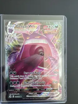 Pokemon TCG Gengar VMAX 157/264 Swsh08: Fusion Strike Holo Card Mint Condition - Image 1