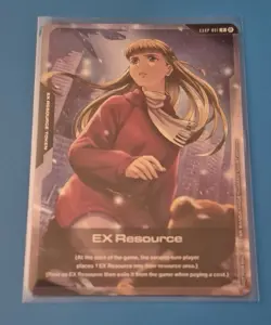Gundam Card Game, TCG, EX Resource EXRP-001 Promo - Image 1