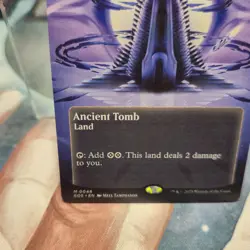 M 0046 Ancient Tomb BORDERLESS POSTER Edge of Eternities STELLAR SIGHTS MTG Card - Image 4