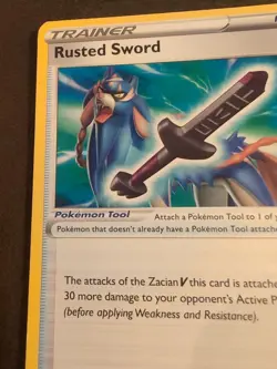 Trainer Rusted Sword Pokemon Card - Image 2