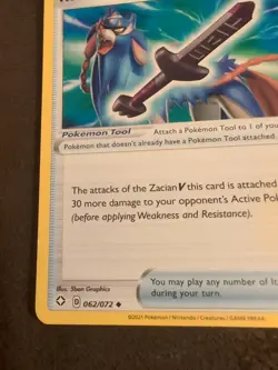 Trainer Rusted Sword Pokemon Card - Image 4