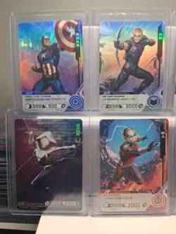 2022 1st EDITION Kayou Marvel Hero Battle Avengers 35-CARD FREE SHIPPING - Image 3