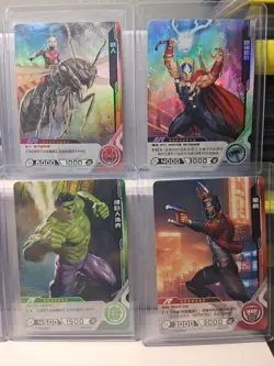 2022 1st EDITION Kayou Marvel Hero Battle Avengers 35-CARD FREE SHIPPING - Image 4