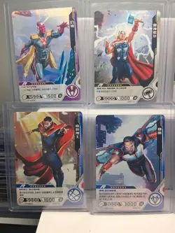 2022 1st EDITION Kayou Marvel Hero Battle Avengers 35-CARD FREE SHIPPING - Image 5