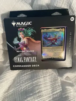 MTG Final Fantasy Commander Deck Terra Herald Of Hope Revival Trance Magic FFVI - Image 1