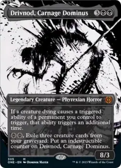 MTG English Drivnod, Carnage Dominus (Showcase) NM Normal - Image 1
