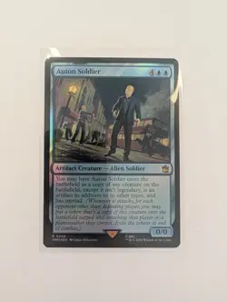 MtG Auton Soldier R Doctor Who Magic Gathering Free Postage NM/M. - Image 2