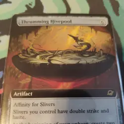 Thrumming Hivepool Borderless 0356 EOE NM MTG Pack Fresh - Image 3
