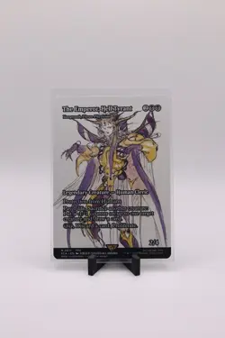 The Emperor, Hell Tyrant - Yawgmoth (Showcase) ERROR M0011 Final Fantasy MTG NM - Image 1