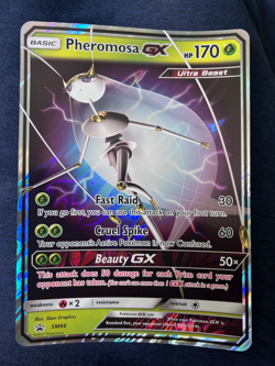 Pheromosa GX SM66 JUMBO OVERSIZED Holofoil NM Pokemon Card - Image 1