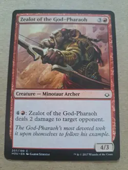 Zealot of the God-Pharaoh [Hour of Devastation] Magic MTG 207 - Image 1