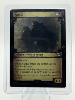 Near Mint Foil Nazgul (0551) (Showcase Scrolls) MTG Lord of the Rings - Image 2