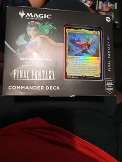 MTG Magic: The Gathering Final Fantasy VI Commander Deck Revival Trance - SEALED - Image 1