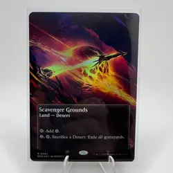 Scavenger Grounds (0082) - Foil - Borderless R MTG Edge of Eternities - Image 1