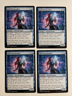 4x Modern Horizons 3 Roil Cartographer NM/M Magic The Gathering Mtg - Image 1
